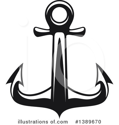 Royalty-Free (RF) Anchor Clipart Illustration by Vector Tradition SM - Stock Sample #1389670