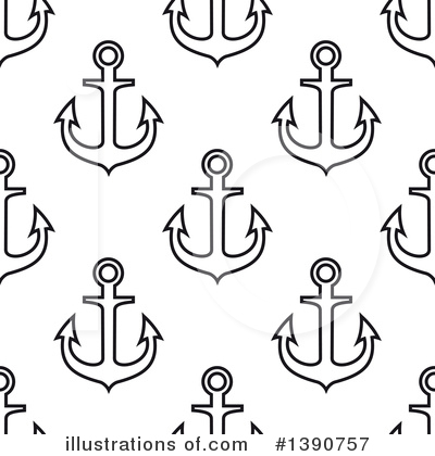 Royalty-Free (RF) Anchor Clipart Illustration by Vector Tradition SM - Stock Sample #1390757