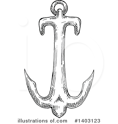 Royalty-Free (RF) Anchor Clipart Illustration by Vector Tradition SM - Stock Sample #1403123