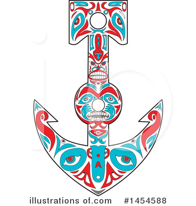 Royalty-Free (RF) Anchor Clipart Illustration by patrimonio - Stock Sample #1454588