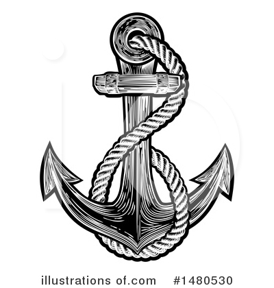 Royalty-Free (RF) Anchor Clipart Illustration by AtStockIllustration - Stock Sample #1480530