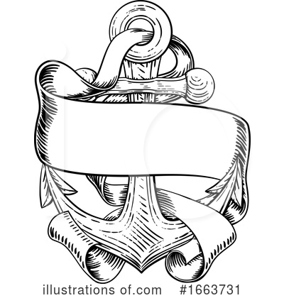 Royalty-Free (RF) Anchor Clipart Illustration by AtStockIllustration - Stock Sample #1663731