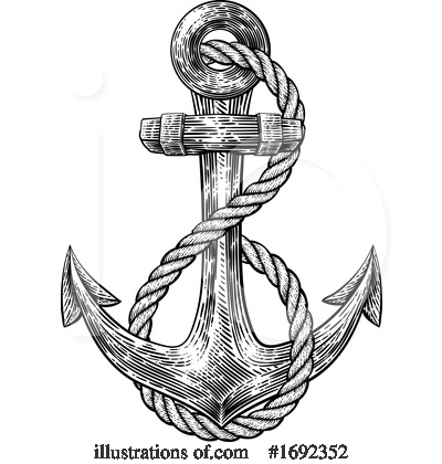 Royalty-Free (RF) Anchor Clipart Illustration by AtStockIllustration - Stock Sample #1692352
