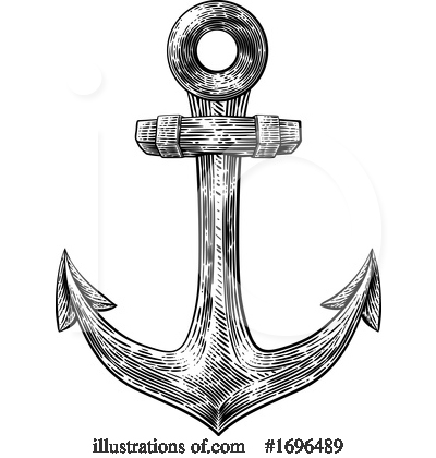 Royalty-Free (RF) Anchor Clipart Illustration by AtStockIllustration - Stock Sample #1696489