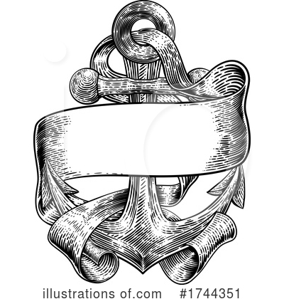 Royalty-Free (RF) Anchor Clipart Illustration by AtStockIllustration - Stock Sample #1744351