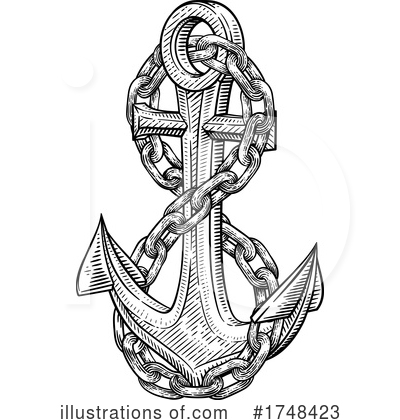 Royalty-Free (RF) Anchor Clipart Illustration by AtStockIllustration - Stock Sample #1748423