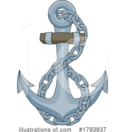 Anchor Clipart #1793837 by AtStockIllustration