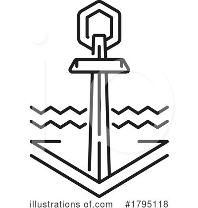Royalty-Free (RF) Anchor Clipart Illustration by Vector Tradition SM - Stock Sample #1795118