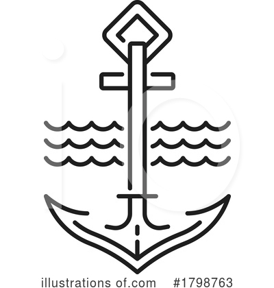 Royalty-Free (RF) Anchor Clipart Illustration by Vector Tradition SM - Stock Sample #1798763