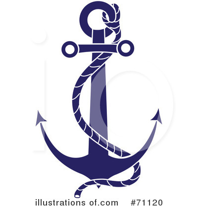 Royalty-Free (RF) Anchor Clipart Illustration by Pams Clipart - Stock Sample #71120