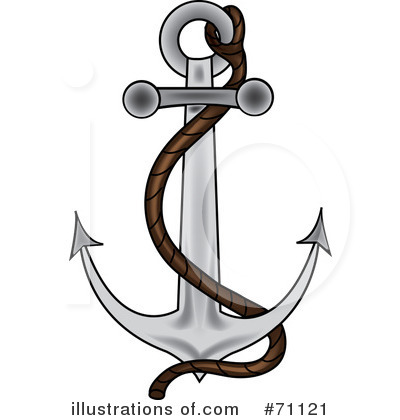 Royalty-Free (RF) Anchor Clipart Illustration by Pams Clipart - Stock Sample #71121