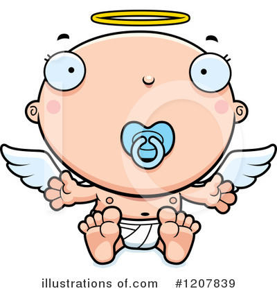 Baby Clipart #1207839 by Cory Thoman