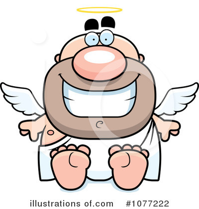 Royalty-Free (RF) Angel Clipart Illustration by Cory Thoman - Stock Sample #1077222