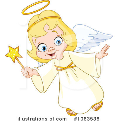 Royalty-Free (RF) Angel Clipart Illustration by yayayoyo - Stock Sample #1083538