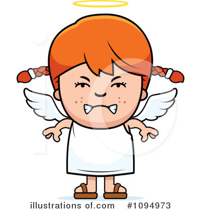Royalty-Free (RF) Angel Clipart Illustration by Cory Thoman - Stock Sample #1094973