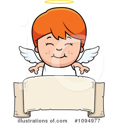 Royalty-Free (RF) Angel Clipart Illustration by Cory Thoman - Stock Sample #1094977