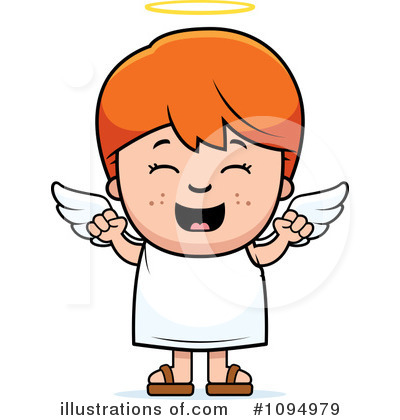 Royalty-Free (RF) Angel Clipart Illustration by Cory Thoman - Stock Sample #1094979