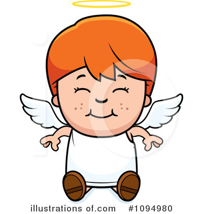 Royalty-Free (RF) Angel Clipart Illustration by Cory Thoman - Stock Sample #1094980
