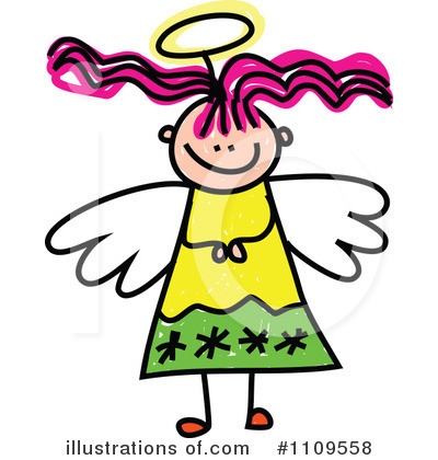 Royalty-Free (RF) Angel Clipart Illustration by Prawny - Stock Sample #1109558