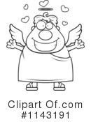 Angel Clipart #1143191 by Cory Thoman