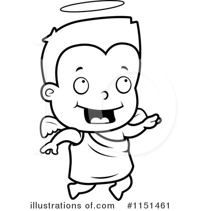 Royalty-Free (RF) Angel Clipart Illustration by Cory Thoman - Stock Sample #1151461