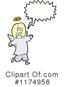 Angel Clipart #1174958 by lineartestpilot