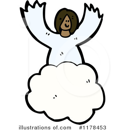 Royalty-Free (RF) Angel Clipart Illustration by lineartestpilot - Stock Sample #1178453