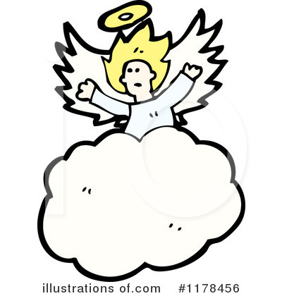 Royalty-Free (RF) Angel Clipart Illustration by lineartestpilot - Stock Sample #1178456