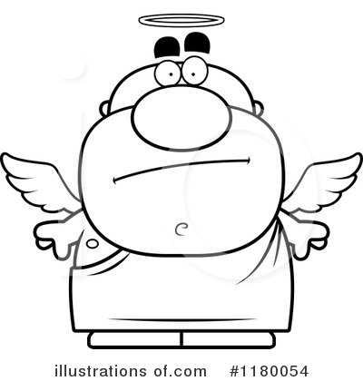 Royalty-Free (RF) Angel Clipart Illustration by Cory Thoman - Stock Sample #1180054
