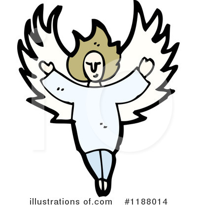 Royalty-Free (RF) Angel Clipart Illustration by lineartestpilot - Stock Sample #1188014