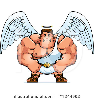 Royalty-Free (RF) Angel Clipart Illustration by Cory Thoman - Stock Sample #1244962