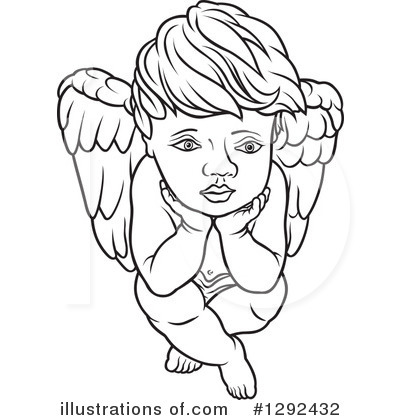 Royalty-Free (RF) Angel Clipart Illustration by dero - Stock Sample #1292432