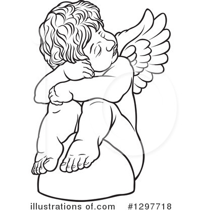Royalty-Free (RF) Angel Clipart Illustration by dero - Stock Sample #1297718