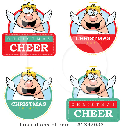Christmas Label Clipart #1362033 by Cory Thoman