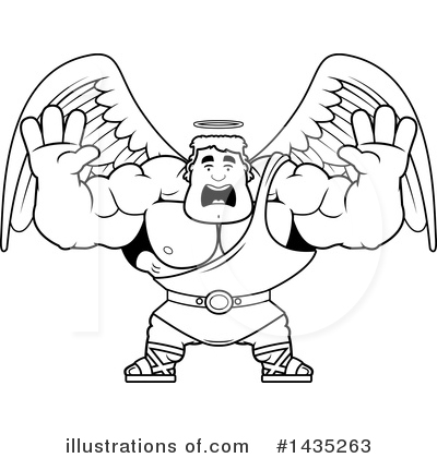 Royalty-Free (RF) Angel Clipart Illustration by Cory Thoman - Stock Sample #1435263
