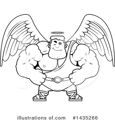 Royalty-Free (RF) Angel Clipart Illustration by Cory Thoman - Stock Sample #1435266