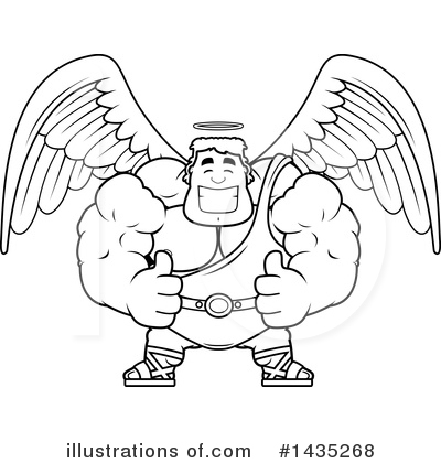 Royalty-Free (RF) Angel Clipart Illustration by Cory Thoman - Stock Sample #1435268