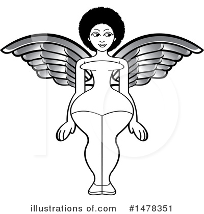 Royalty-Free (RF) Angel Clipart Illustration by Lal Perera - Stock Sample #1478351