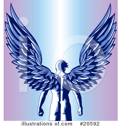 Royalty-Free (RF) Angel Clipart Illustration by Tonis Pan - Stock Sample #20592