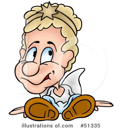 Royalty-Free (RF) Angel Clipart Illustration by dero - Stock Sample #51335
