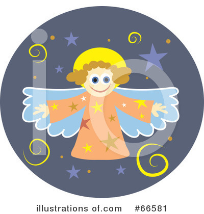 Royalty-Free (RF) Angel Clipart Illustration by Prawny - Stock Sample #66581