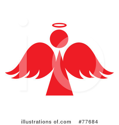 Royalty-Free (RF) Angel Clipart Illustration by Pams Clipart - Stock Sample #77684