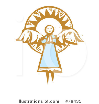 Royalty-Free (RF) Angel Clipart Illustration by xunantunich - Stock Sample #79435