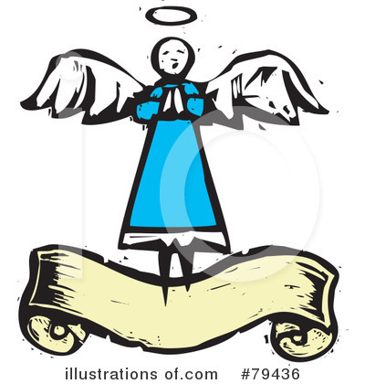 Royalty-Free (RF) Angel Clipart Illustration by xunantunich - Stock Sample #79436