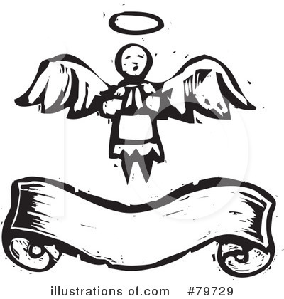 Royalty-Free (RF) Angel Clipart Illustration by xunantunich - Stock Sample #79729