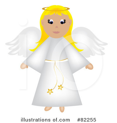 Royalty-Free (RF) Angel Clipart Illustration by Pams Clipart - Stock Sample #82255