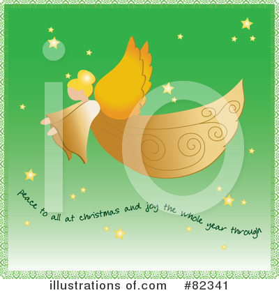 Royalty-Free (RF) Angel Clipart Illustration by Pams Clipart - Stock Sample #82341