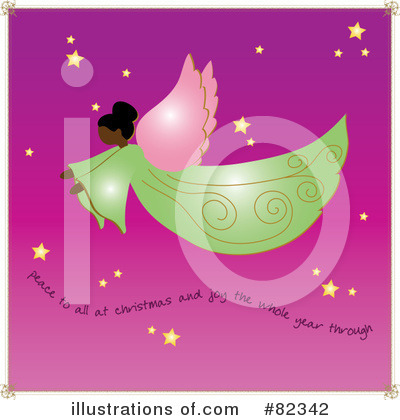 Royalty-Free (RF) Angel Clipart Illustration by Pams Clipart - Stock Sample #82342