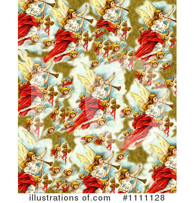 Royalty-Free (RF) Angels Clipart Illustration by Prawny Vintage - Stock Sample #1111128