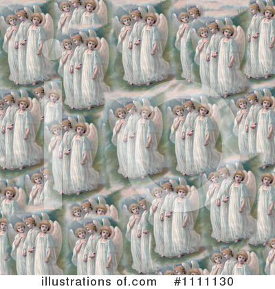 Royalty-Free (RF) Angels Clipart Illustration by Prawny Vintage - Stock Sample #1111130